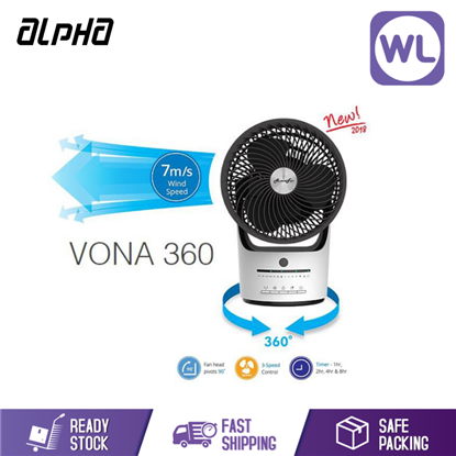 Picture of ALPHA ROTATING FAN VONA 360 (WHITE)