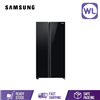 Picture of SAMSUNG SIDE BY SIDE WITH SPACEMAX FRIDGE RS62R50312C (680L/ BLACK)