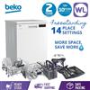 Picture of BEKO FREESTANDING DISHWASHER DFN28R22W (14 Place Settings & Full Size)