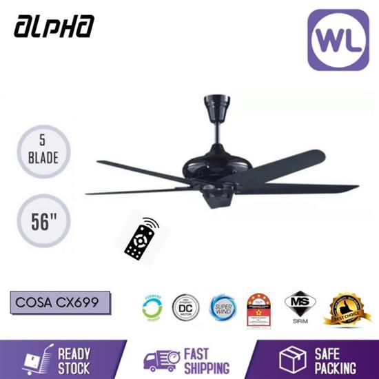 Picture of ALPHA CEILING FAN COSA CX-699PWT (4 SPEED/ 56")