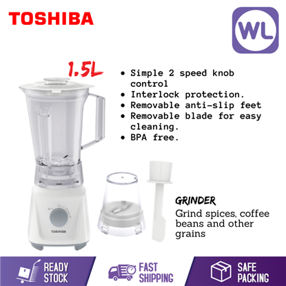 Picture of TOSHIBA BLENDER BL-60PHNMY (PLASTIC)