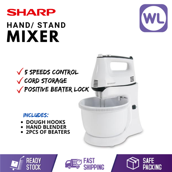Picture of SHARP STAND/ HAND MIXER EMS60WH