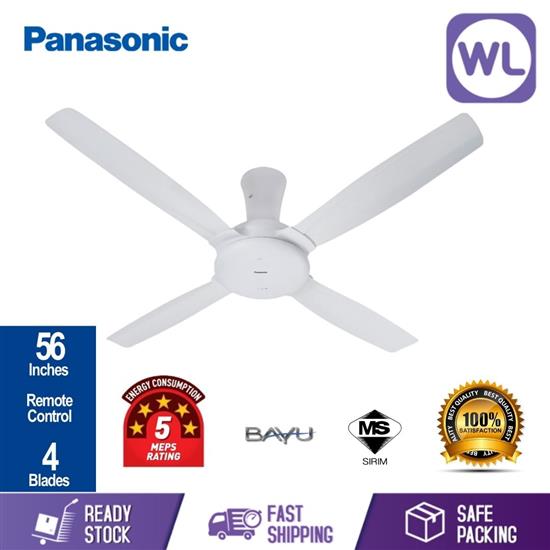Picture of PANA BAYU 4 BLADE CEILING FAN F-M14CZVBWH (WHITE/ 56'')