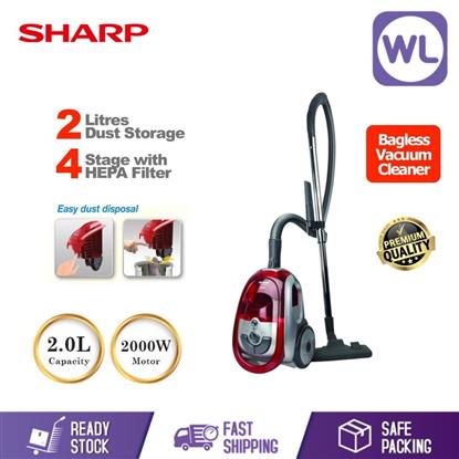Picture of SHARP BAGLESS VACUUM CLEANER ECLS20R/V