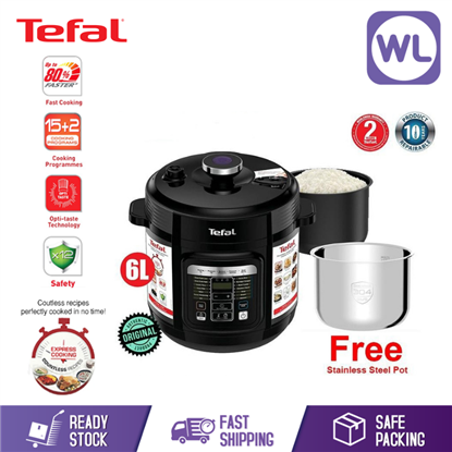 Picture of TEFAL PRESSURE COOKER CY601D (FREE POT)