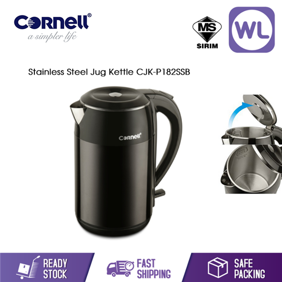 Picture of CORNELL STAINLESS STEEL JUG KETTLE CJK-P182SSB (1.8L)