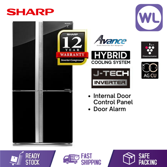 Picture of SHARP AVANCE REFRIGERATOR SJF959VGK (750L/ BLACK)