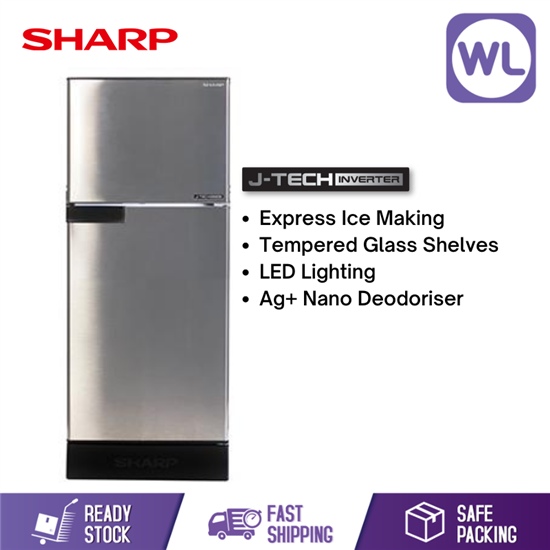 Picture of SHARP I-HUGGY REFRIGERATOR SJ189MSS (170L/ SILVER)
