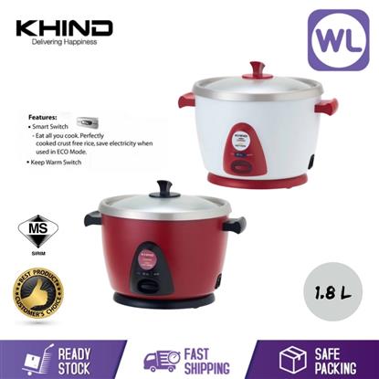 Picture of KHIND ANSHIN RICE COOKER RC118M (SMART SWITCH)