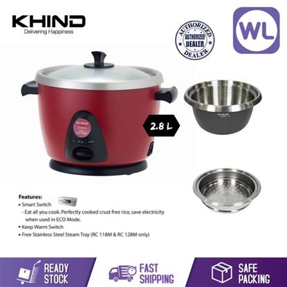 Picture of KHIND ANSHIN RICE COOKER RC128M (SMART SWITCH)