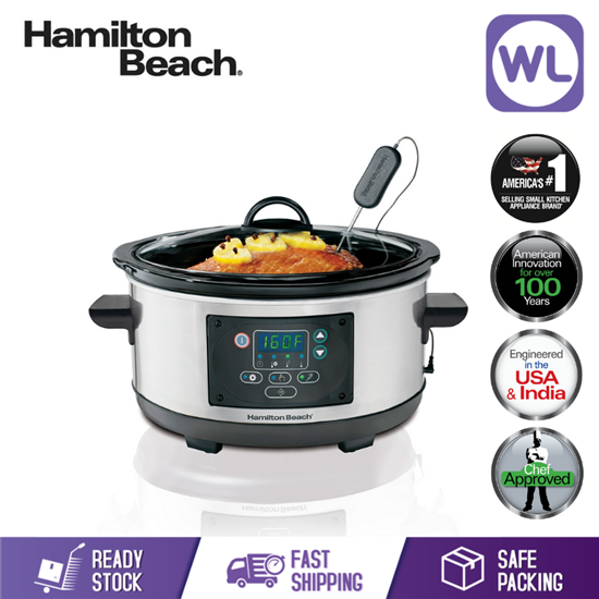 Picture of Hamilton Beach Set 'n Forget® 4.5 L. Programmable Slow Cooker 33956