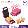 Picture of RECOLTE LIMITED HEART EDITION PRESS SANDWICH MAKER RPS-1(FP)_FUCHSIA PINK