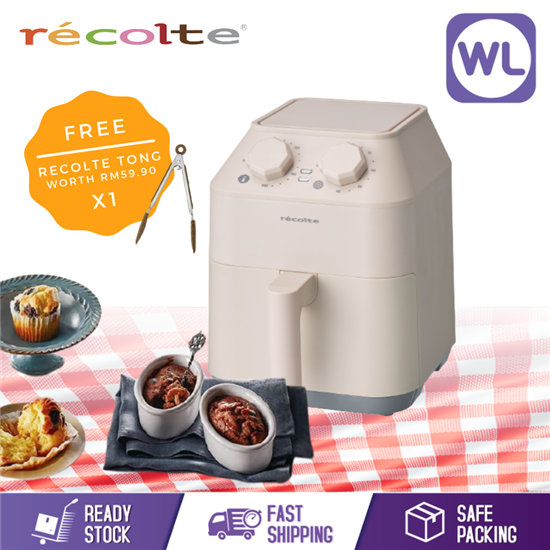 Picture of RECOLTE AIR FRYER OVEN RAO-1(W)_CREAM WHITE