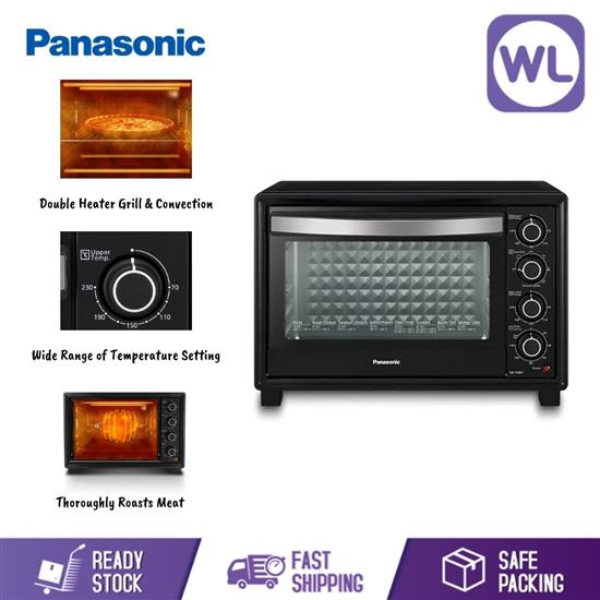 Picture of PANASONIC COMPACT ELECTRIC OVEN NB-H3801KSK (Double Heater Grill & Convection)