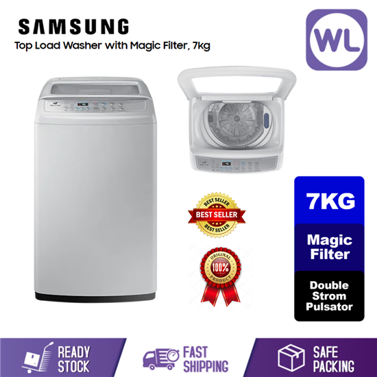 Picture of SAMSUNG 7kg TOP LOAD WASHER WA70H4000SG/FQ