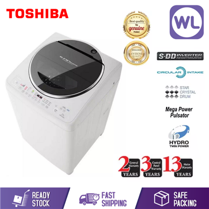 Picture of Clearance | TOSHIBA 12kg SDD INVERTER WASHER AW-DC1300WM