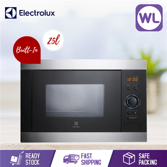 Picture of ELECTROLUX 25L BUILT-IN MICROWAVE WITH GRILL EMS2540X