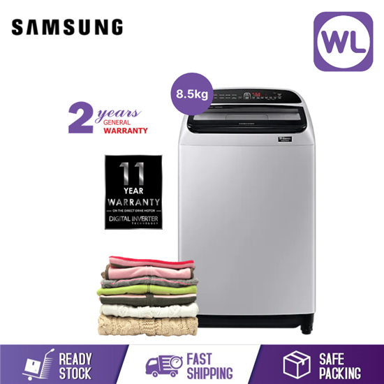 Picture of SAMSUNG 8.5kg TOP LOAD WASHER WA85T5160BY/FQ