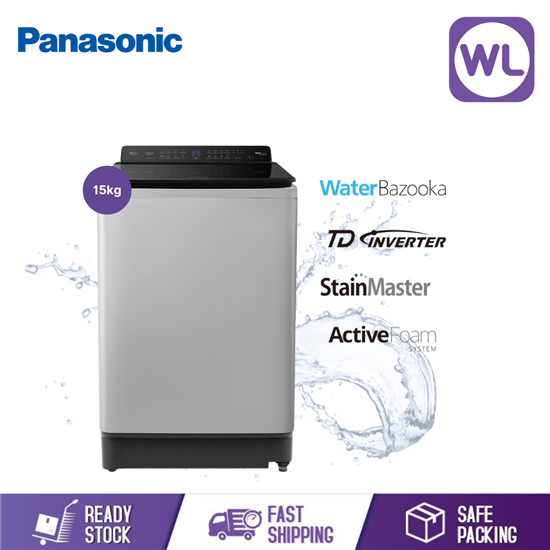 Picture of PANASONIC 15kg TOP LOAD WASHER NA-FD15X1HRT