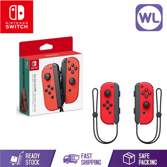Picture of NINTENDO SWITCH JOY CON CONTROLLER ORIGINAL SET (RED / RED)