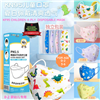 Picture of  4 PLY KIDS (0-12Y) INDIVIDUAL PACK KOREA KN95 4D DISPOSABLE FACE MASK (DINOSAUR) 10PCS	