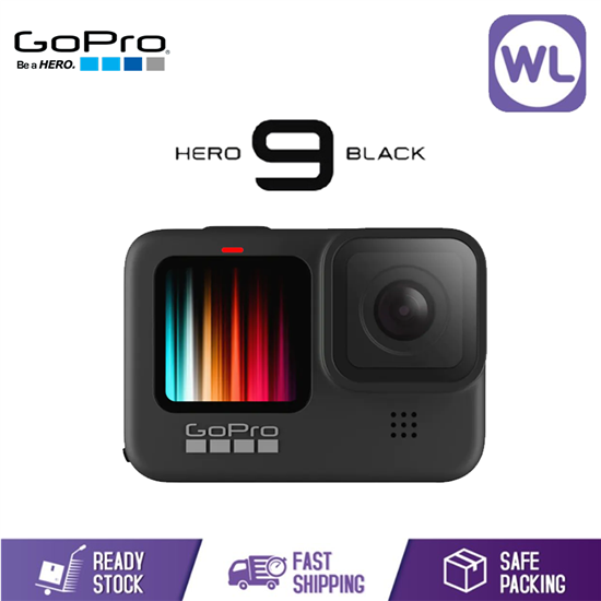 Picture of GOPRO HERO9 BLACK 5K ACTION CAMERA 20MP 5K30 HYPERSMOOTH 3.0 ACTION CAMERA
