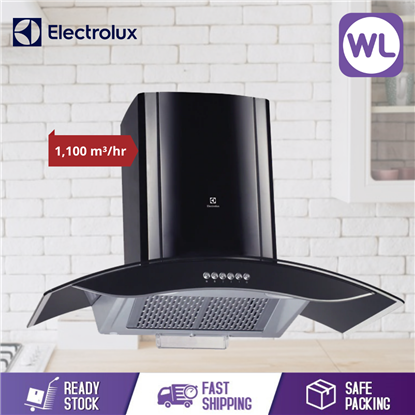 Picture of ELECTROLUX 90CM CURVED GLASS CHIMNEY HOOD EFC922GAK