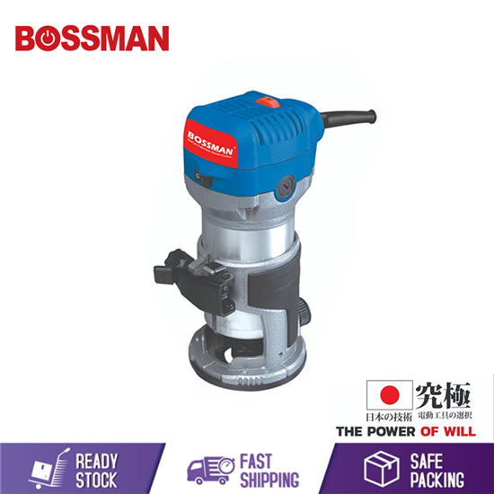 Picture of BOSSMAN 1/4" TRIMMER SET WITH 2 BASE (710W)(BR700SET)