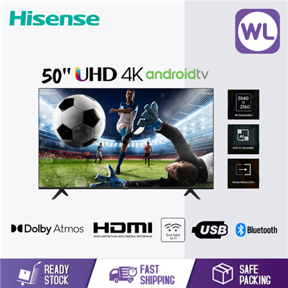 Picture of HISENSE 50'' 4K ANDROID TV 50A6500G