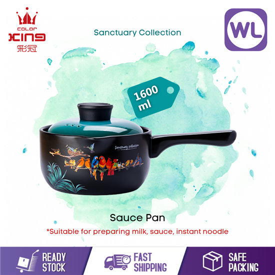 Picture of SANCTUARY COLLECTION | COLOR KING CERAMIC SAUCE PAN (3235-1600-SC / 1600ML)