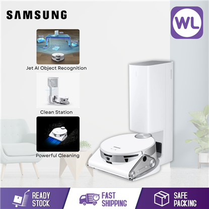 Picture of SAMSUNG Jet Bot AI+ with Intel AI Driving ROBOTIC VACUUM CLEANER VR50T95735W/ME