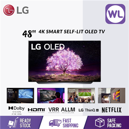 Picture of LG 48'' 4K SMART SELF-LIT OLED TV OLED48C1PTB