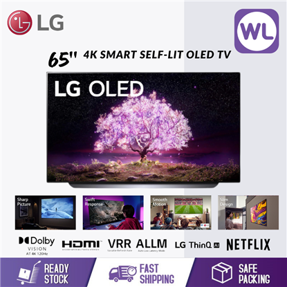 Picture of LG 65'' 4K SMART SELF-LIT OLED TV OLED65C1PTB