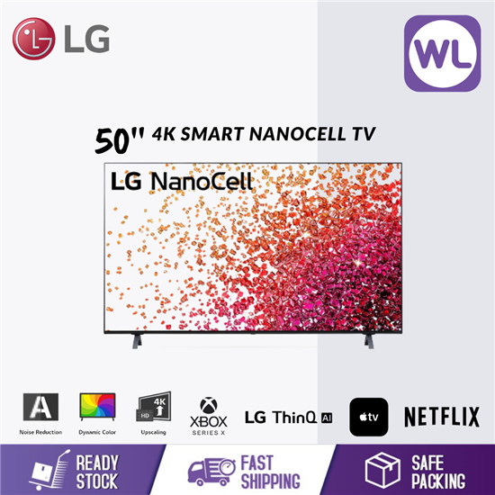 Picture of LG 50'' 4K Smart NanoCell TV 50NANO75TPA