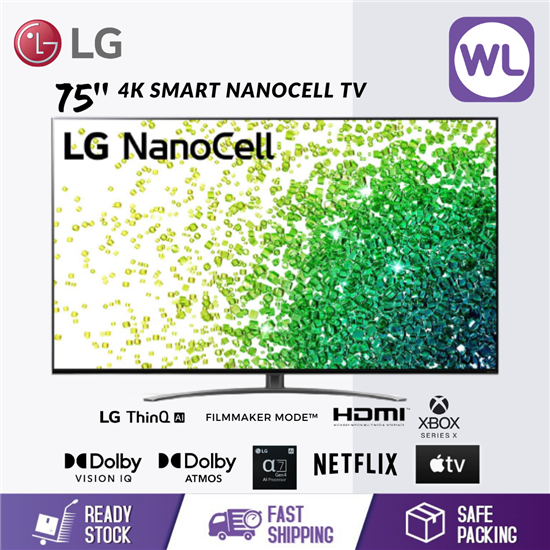 Picture of LG 75'' 4K Smart NanoCell TV 75NANO86TPA