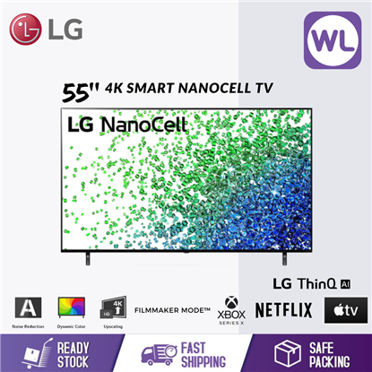 Picture of LG 55'' Smart NanoCell TV 55NANO80TPA