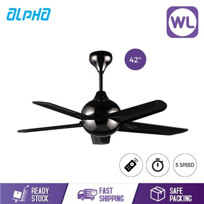 Picture of 42'' | ALPHA CEILING FAN AX838/42 (Black/5 Blade)