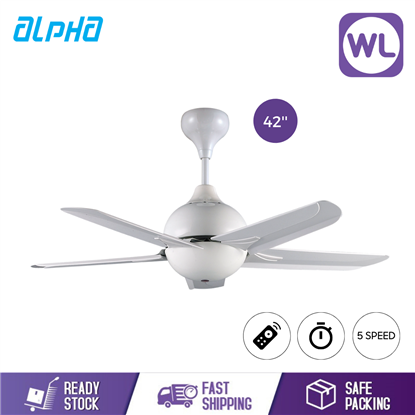 Picture of 42'' | ALPHA CEILING FAN AX838/42 (White/5 Blade)