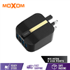 Picture of MOXOM AUTO-ID 4.4A 4USB OUTPUT UK 3-PIN POWER ADAPTER WITH MICRO CHARGING CABLE MX-HC06