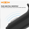 Picture of MOXOM 3.4A 3 USB CHARGING OUTPUT CHARGER WITH LED LIGHT AND MICRO CHARGING CABLE MX-VC01
