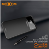 Picture of MOXOM DUAL USB 2.4A CHARGING PORT WITH LCD BATTERY PERCENTAGE DISPLAY POWERBANK (10000MAH) MX-PB11