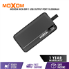 Picture of MOXOM SINGLE USB PORT POWERBANK WITH LCD BATTERY LEVEL DISPLAY (10000MAH) MCK-009