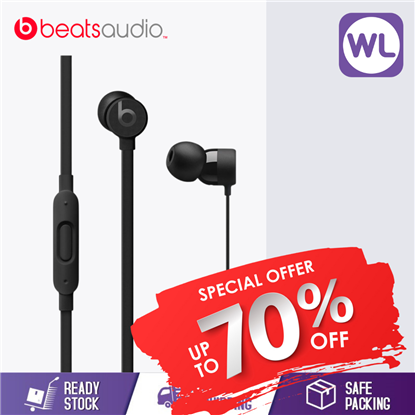 Picture of BEATS URBEATS IN EAR HEADPHONE with 3.5mm plug MQFU2PA/A (Black)