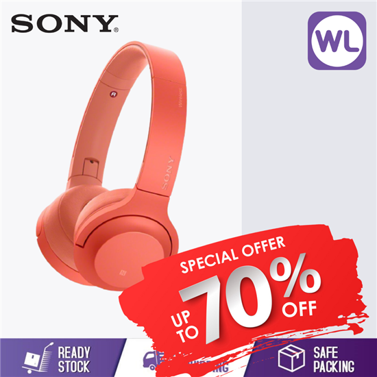 Picture of SONY WIRELESS HEADPHONE WH-H800N/RM (Twilight Red)