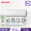 Picture of SHARP AIR CONDITIONER STANDARD NON INVERTER 1.5HP AHA12XCD