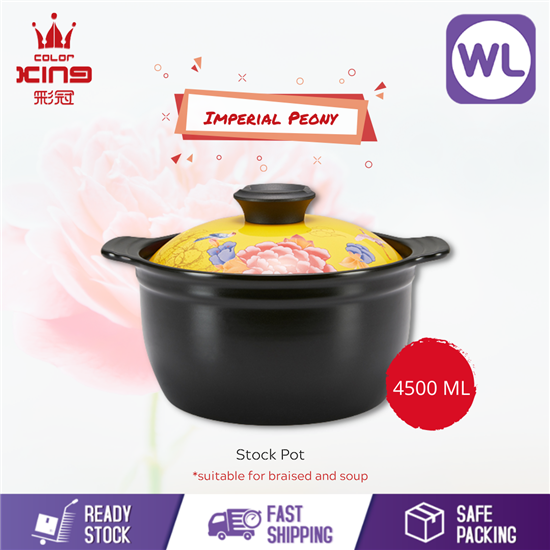 Picture of COLOR KING IMPERIAL PEONY STOCK POT 4500ML (YELLOW)