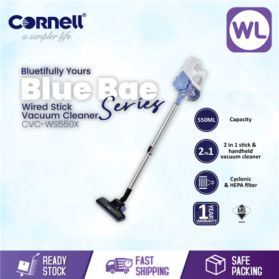 Picture of CORNELL STICK V/CLEANER WIRED CVC-WS550X (BLUE)