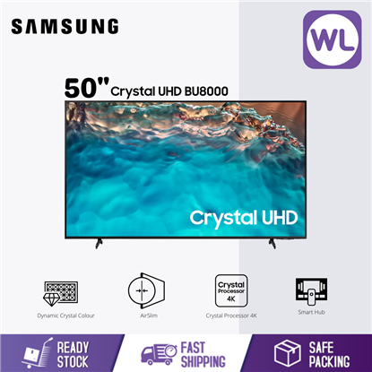 Picture of SAMSUNG 50'' CRYSTAL UHD SMART TV UA50BU8000KXXM