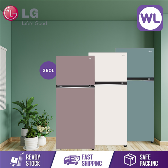 Picture of LG TOP FREEZER FRIDGE GN-B332PPGB (360L/ CLAY PINK FINISH)