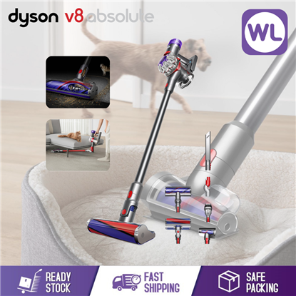Picture of DYSON VACUUM CLEANER V8 ABSOLUTE (SILVER/NICKEL)